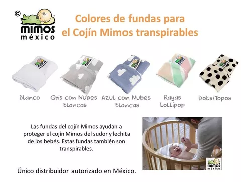  Funda Blanca para Almohada Mimos (Talla M) : Bebés