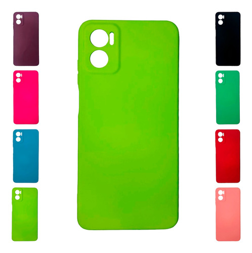 Funda Para Moto Motorola E22 Carcasa Silicona 