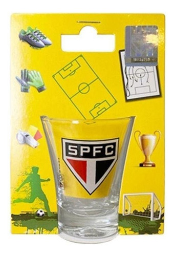Copo Allmix Shot São Paulo Copo De 60ml Cor Transparente por Unidad