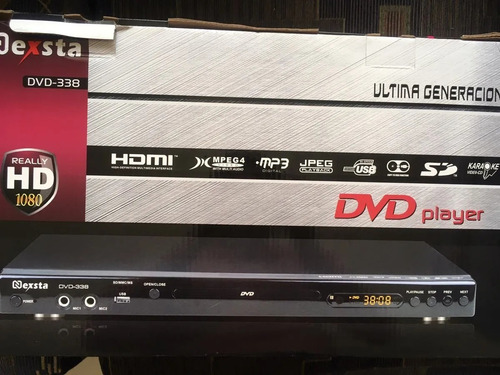 Imagen 2 de 7 de Dvd Nexsta Modelo Dvd-338 Con Conexión Usb Nuevo