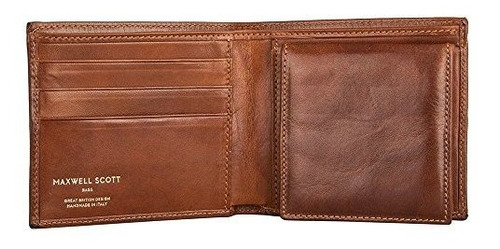 Maxwell Scott Silencio Hombres Calidad Cartera De N9tkz