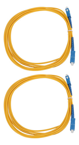 Cable De Conexión De Fibra Óptica Repetible, 2 Piezas, Cierr