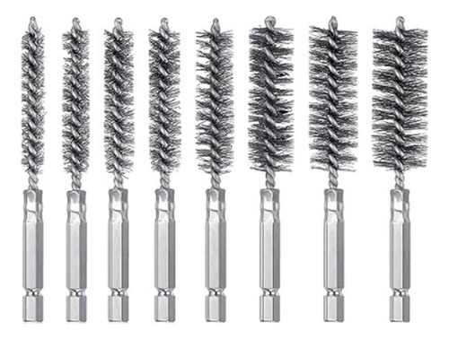 Kit De Limpieza De Tubos De Acero Inoxidable Para 8 Piezas