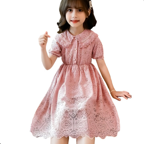 Vestido De Falda Corta Para Niñas Vestido De Princesa