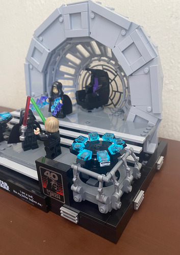 Lego Star Wars, Emperor's Throne Room Diorama, Armado 807 Set Armado (Usado)