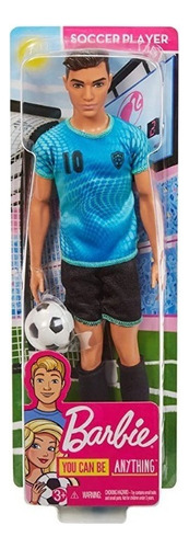 Barbie Ken Futbolero Con Medias Y Guayos