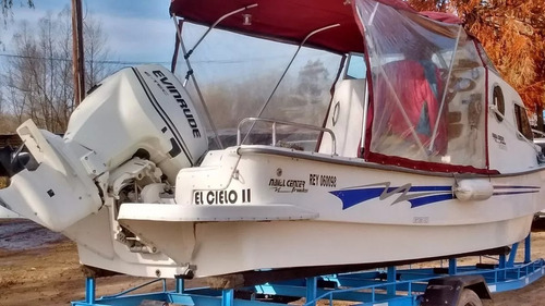 Imagen 2 de 9 de Tracker Naval Center Cabinada - Evinrude E-tec 115 C/trailer