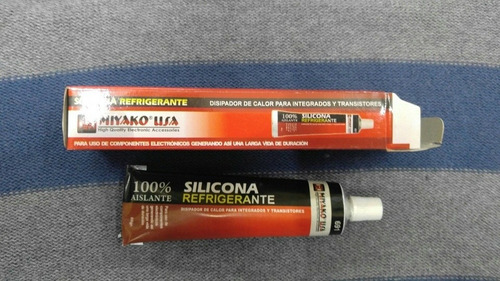 Pasta Térmica Para Procesadores / Silicona Refrigerante