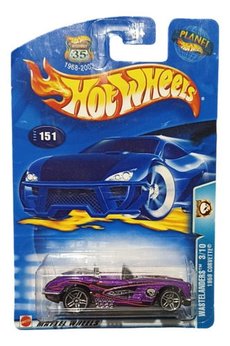 Hot Wheels 1958 Corvette Wastelanders 2003 Leer Descripcion