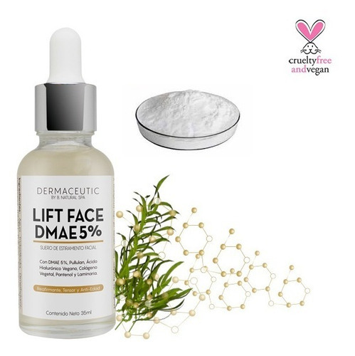 Imagen 3 de 6 de Suero De Estiramiento Facial Con Dmae 5% Promo Tipo De Piel Todo Tipo De Piel