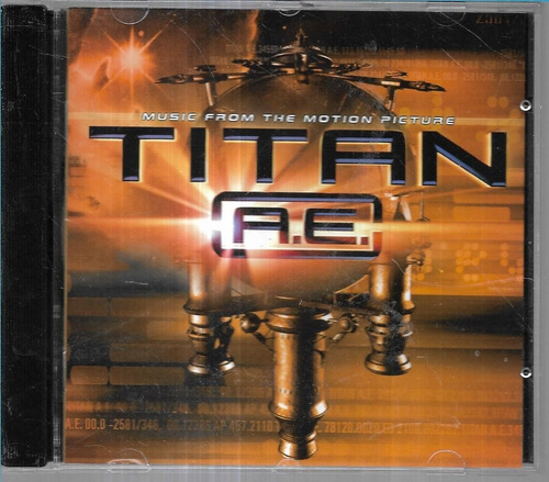 Varios Album Music From The Motion Picture Titan A.e. Cd