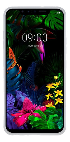 Z Capa De Telefone Tpu Preta Para LG G8s Thinq