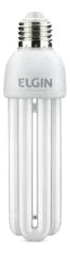 Lâmpada Compacta Eletrônica Elgin 3u 20w E27 6400k Cor da luz Branca 110V