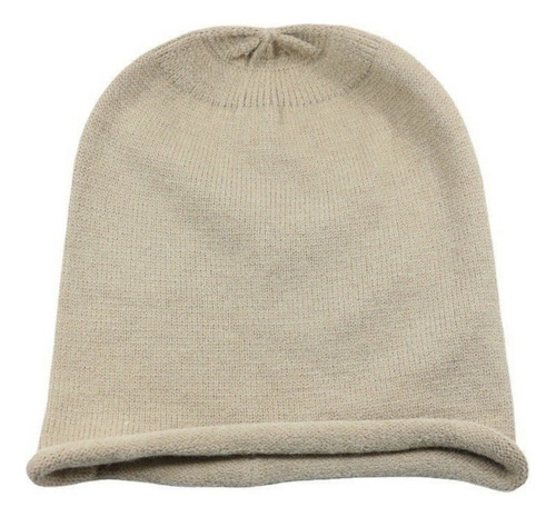 Gorro De Punto Cálido Para Hombre Y Mujer, De Punto Liso, Ca