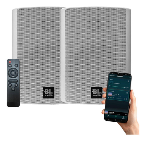 Parlantes Bafles App Zonas Wifi Bluetooth Musica Funcional