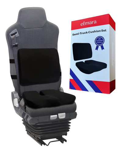 Elmara Cojin Asiento Camion Para Dolor Espalda Conductor