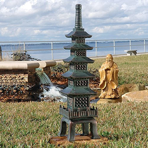 Design Toscano The Nara Temple Pagoda Asian Decor Garden Sta