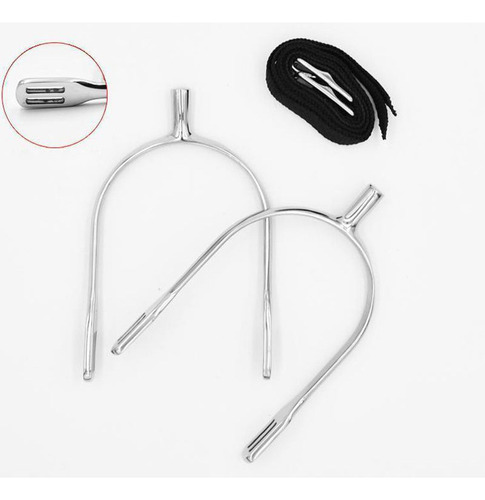 Espuelas Inglesas De Aleación De Zinc Para Hombre.
