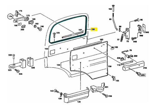 Par Quadro Acabamento Porta Mb 1113 1313 1513 2013 2213 Cara