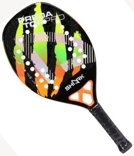 Raquete De Beach Tennis Shark Predator 22mm - 2025