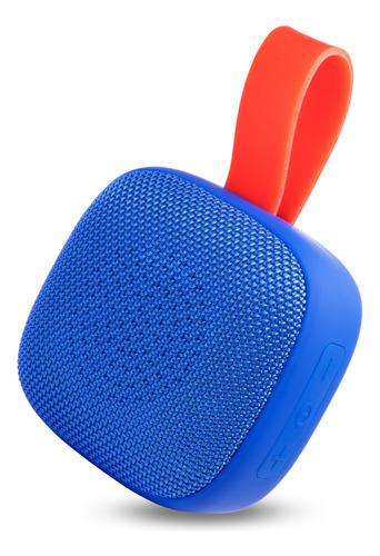 Alto-falante Caixa Som Bluetooth Portátil Resistente Água Cor Azul