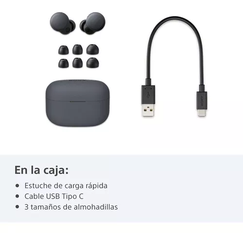  Sony LinkBuds S - Auriculares inalámbricos con cancelación de  ruido con Alexa integrado, color negro : Electrónica
