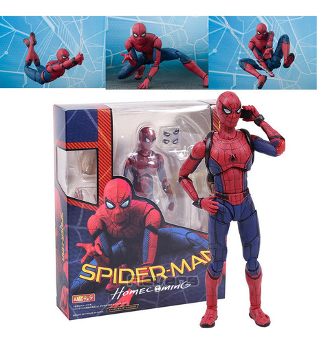 Mochila De Figuras De Acción De Spiderman Homecoming, Juguet
