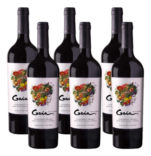 Vino Domaine Bousquet Gaia Cabernet Franc Caja 6x750ml