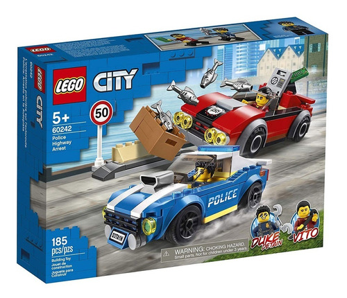 Lego City Policía: Arresto En La Autopista