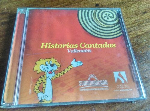 Cd Historias Cantadas --vallenatos.  Ljp