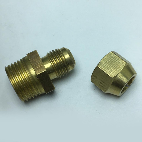 Instalación De Tuberías Recta De Cobre Amarillo De 8mm