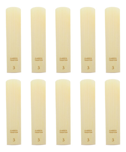Juego De 10 Piezas De Repuesto Para Saxofón Sax Reeds, Llave