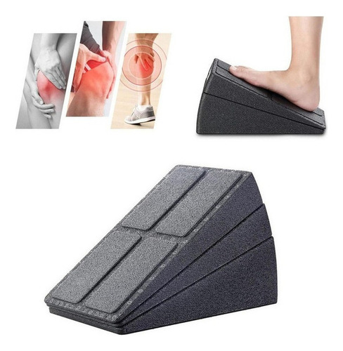 Rampa De Sentadillas Antideslizante Con Bloque De Cuña De 3