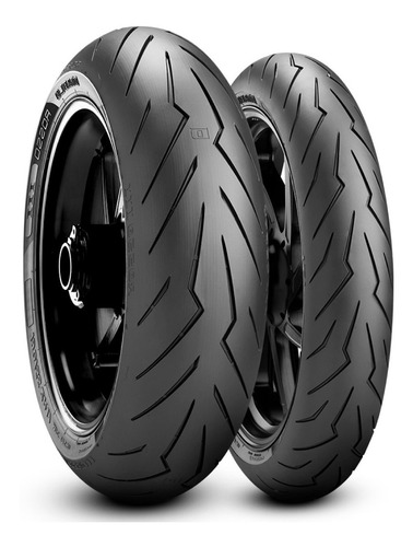 Imagen 2 de 7 de Llanta 140/70-17 Diablo Rosso 3 Radial Tras Ns200, Gixxer,fz