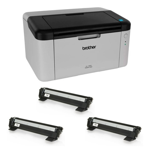 Impresora Brother Hl1200 Laser Monocromatica Con 3 Toner