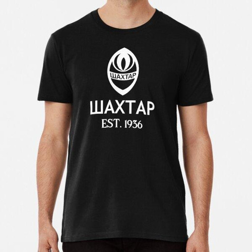 Remera Shakhtar White Algodon Premium