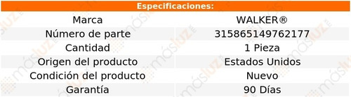 Sensor Map Nissan Xterra 2.4l 4 Cil 00 Walker