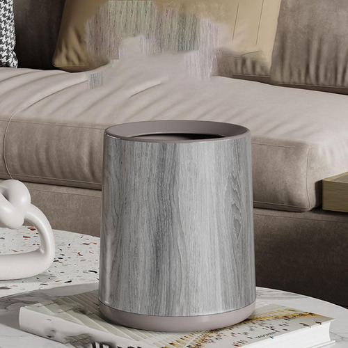 Papelera Con De Madera, Papelera Para Papel Con Base