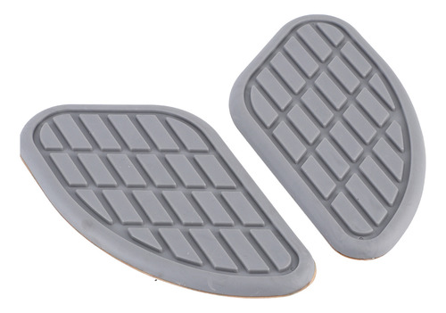 Par De Pegatinas Grises For Tanque De Motocicleta Con Almoh