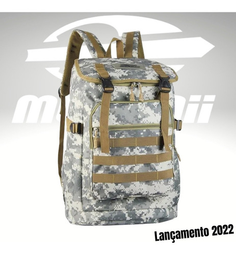 Imagem 2 de 5 de Mochila Feminina Masculina Trilha Tática Mormaii 40 Litros