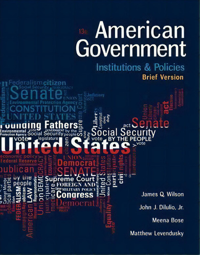 American Government, De Matthew Levendusky. Editorial Cengage Learning Inc, Tapa Blanda En Inglés