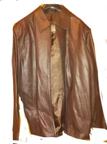 Comprar Chaqueta Cuero Marrón Hombre Xl