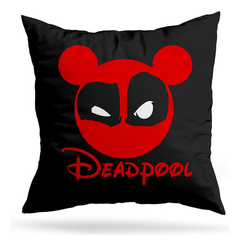 Cojin Deco Deadpool Caricatura 2 (d1643 Boleto.store)