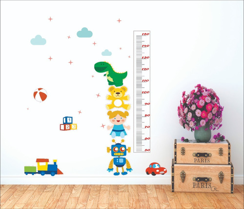 Vinilos Decorativos Infantiles Medidores De Altura Reglas