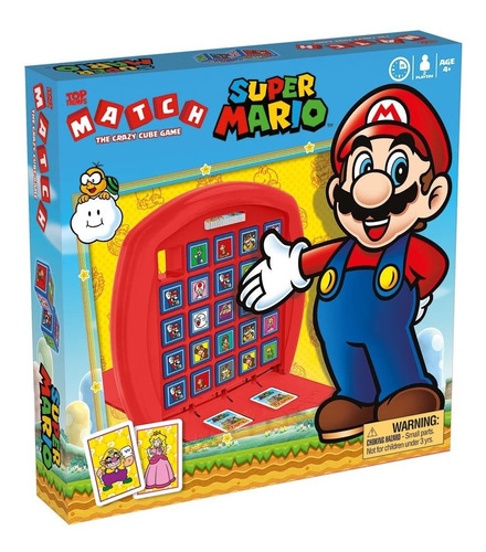 Juego De Mesa Cubo Loco De Super Mario 