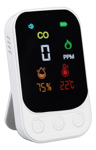Detector De Co Tester De Temperatura Portátil Multifuncional