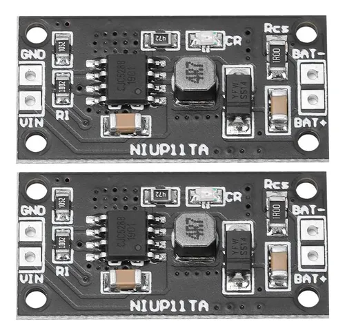 Eujgoov 2pcs Nicd Nimh Módulo De Cargador De Batería De Con