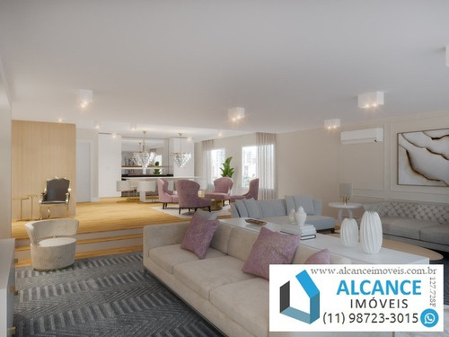 Imagem 4 de 10 de Apartamento Com 306 M², 3 Quartos, 2 Suítes E 3 Vagas, À Venda No Edifício Kennedy, Em São Paulo - Ap00309 - 34458392