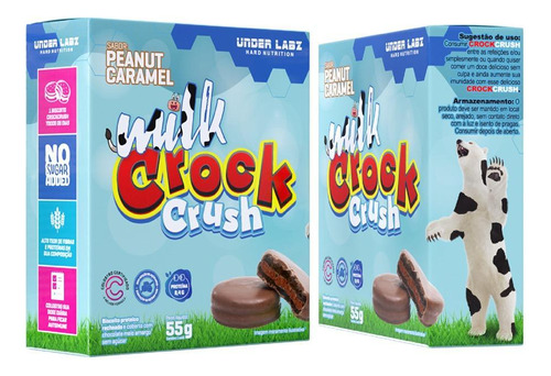 Under Milk Crock Crush Display Com 12 Unidades 55g