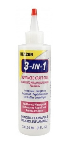 Pegamento Para Manualidades Avanzado Beacon 3 En 1   8 Oz